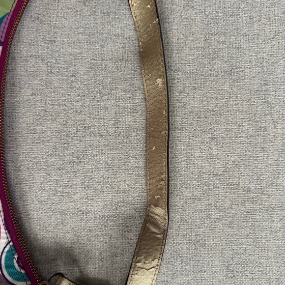 Vintage Y2K Poppy Coach Bag in Rainbow Graffiti - Picture 3 of 12